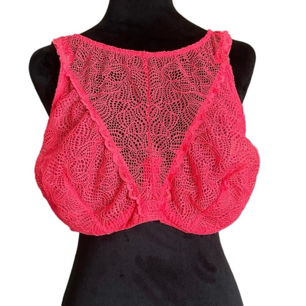 Lane Bryant Cacique Full Coverage High Neck Convertible Bra size 44D